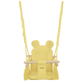 Baby schommelstoel - baby swing - met oren - max. 20 kg - geel