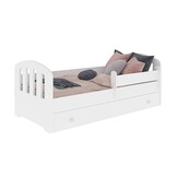 Peuterbed FELIX - met lade - 160x80 cm - wit