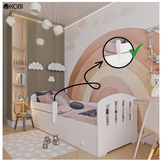 Peuterbed FELIX - met lade - 160x80 cm - wit