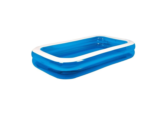 Opblaaszwembad - rechhoek - 305x183x50 cm - blauw