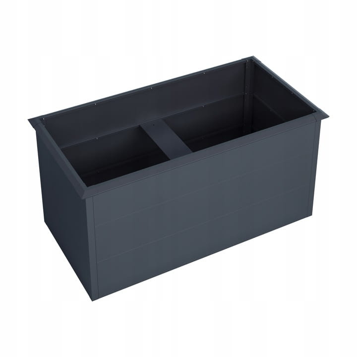 Plantenbak buiten - 150x75x77cm - staal - antraciet