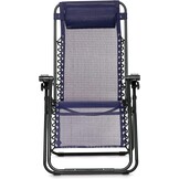 Tuinstoel Zero Gravity ligstoel donkerblauw - 86x67x107 cm