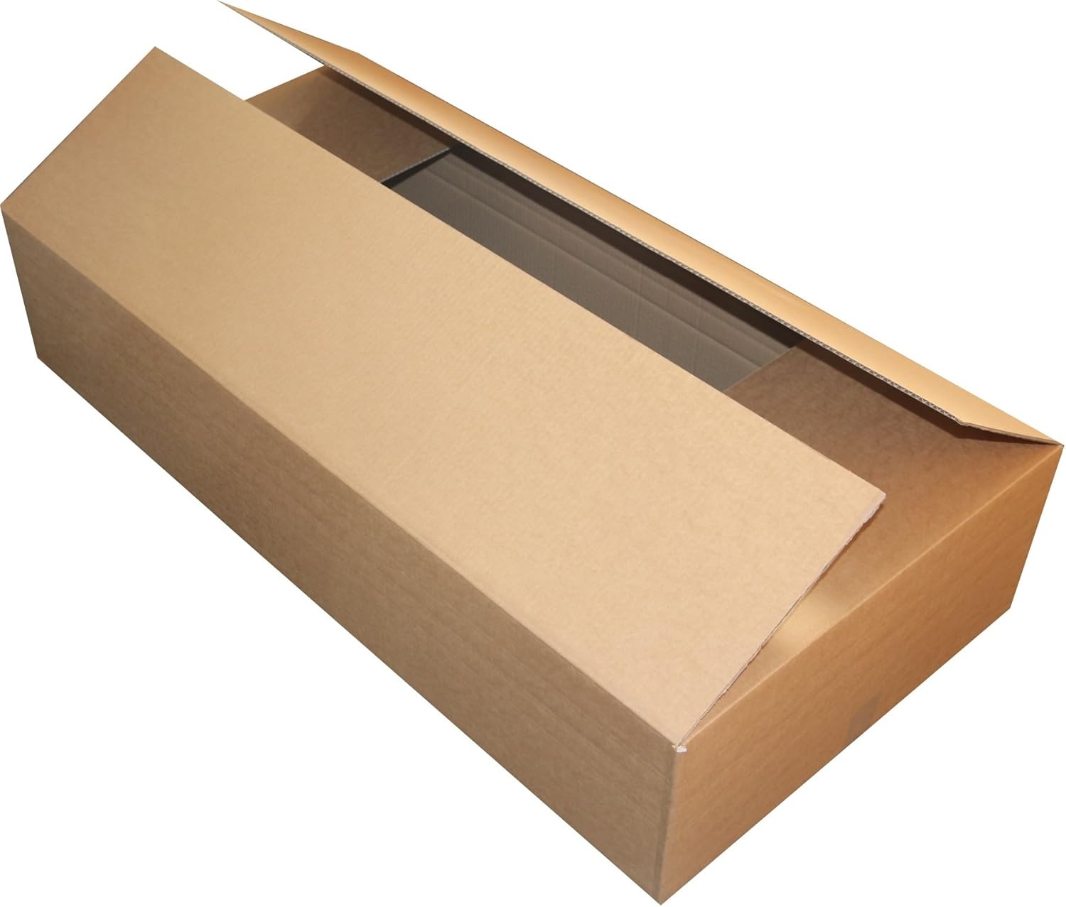 Verzenddozen - dubbelgolf karton - 119x42x16 cm - langwerpige items