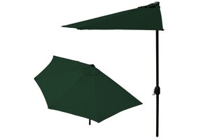 Parasol Karin 400x400 appelgroen - Horecaparasol Expert
