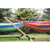 Hangmat 2 persoons XL – 220 x 160 cm – Blauwe touwen