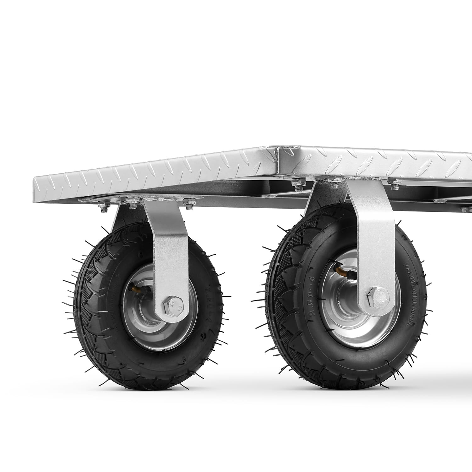 Transportwagen - magazijnwagen - tot 500kg - opvouwbaar - staal