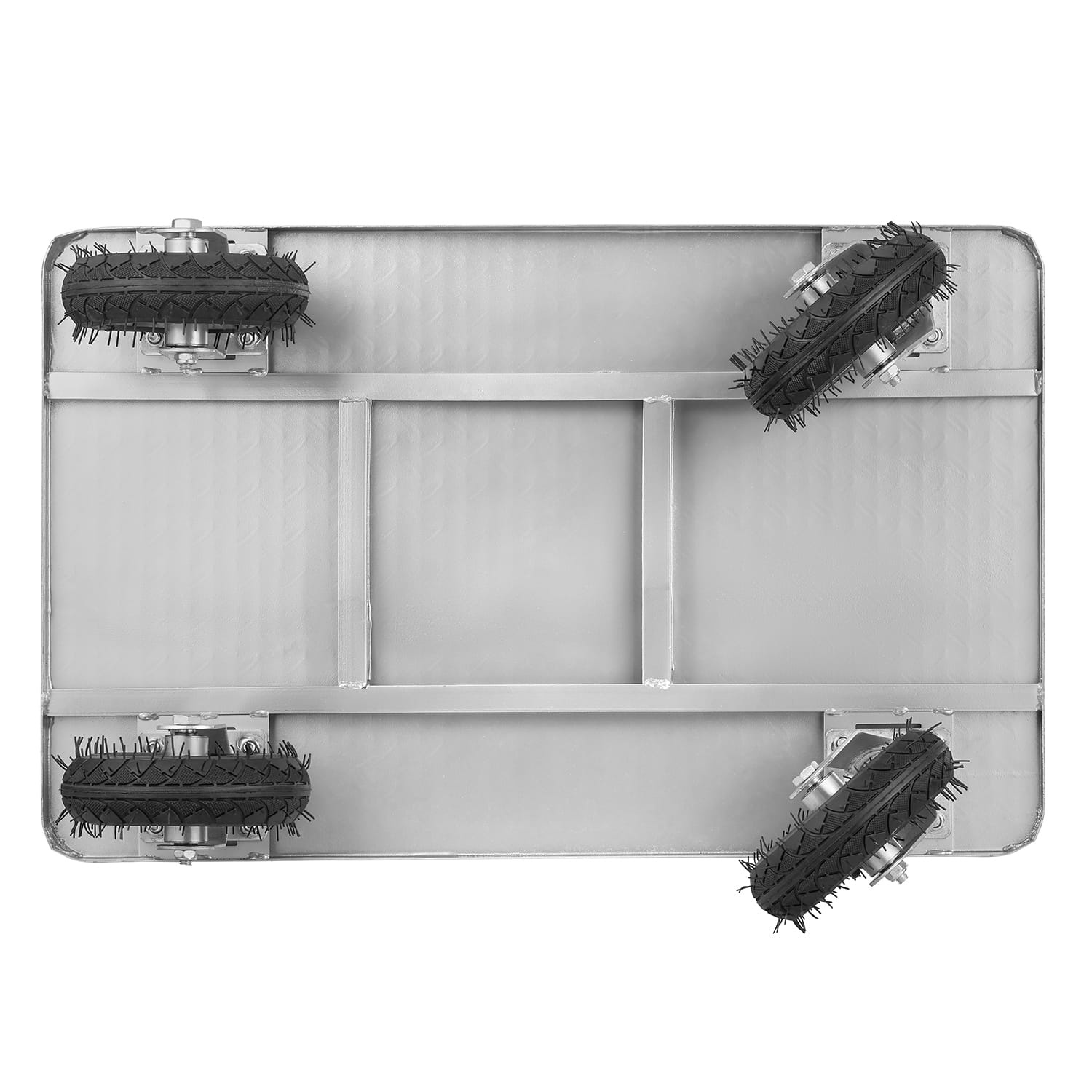 Transportwagen - magazijnwagen - tot 500kg - opvouwbaar - staal