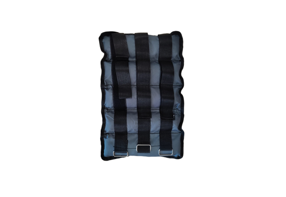 Gewichtsmanchetten - 8 kg (2 x 4 kg) - grijs