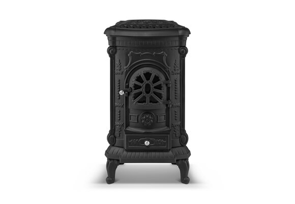 Houtkachel INGRID - retro - gietijzer - 9 kw - energieklasse A