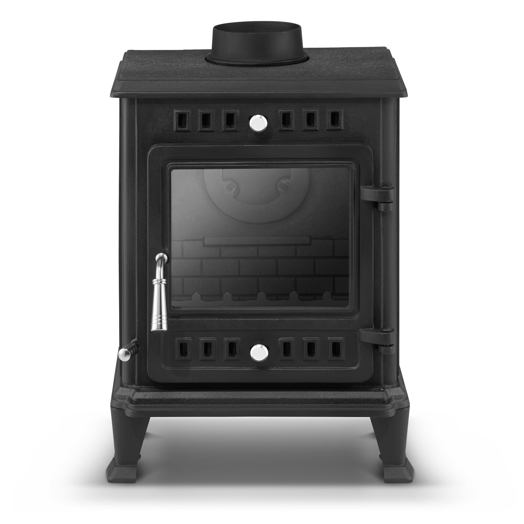 Houtkachel OSVALD - retro - gietijzer - 6kw - energieklasse A+