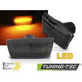 Zijkant knipperlichten geschikt voor OPEL ASTRA H/ CORSA D/ INSIGNIA/ ZAFIRA SMOKE LED