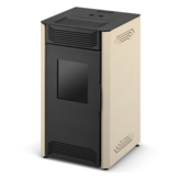 Pelletkachel 8 kW - luchtverhit - 23kg pellettank - met WiFi