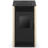 Pelletkachel 8 kW - luchtverhit - 23kg pellettank - met WiFi