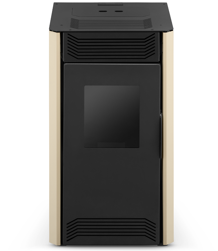 Pelletkachel 8 kW - luchtverhit - 23kg pellettank - met WiFi