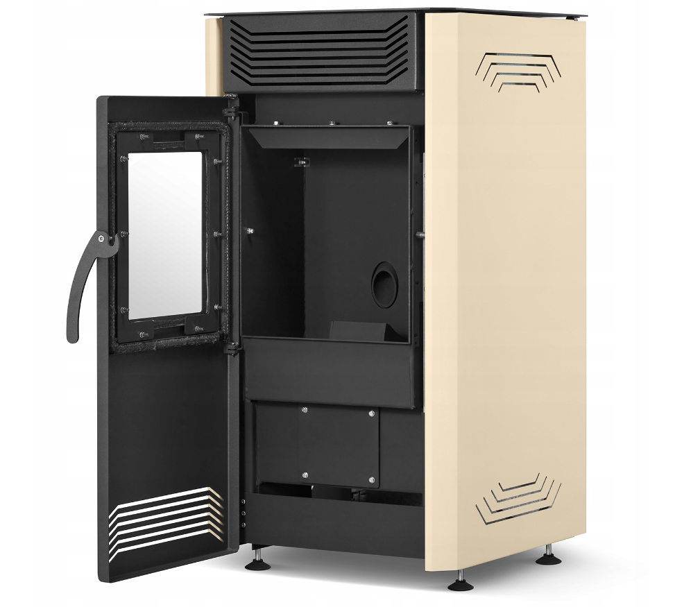 Pelletkachel 8 kW - luchtverhit - 23kg pellettank - met WiFi