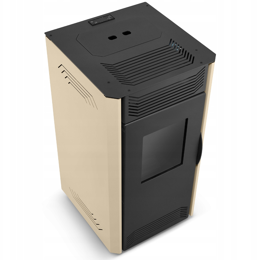 Pelletkachel 8 kW - luchtverhit - 23kg pellettank - met WiFi