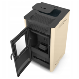 Pelletkachel 8 kW - luchtverhit - 23kg pellettank - met WiFi