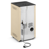 Pelletkachel 8 kW - luchtverhit - 23kg pellettank - met WiFi