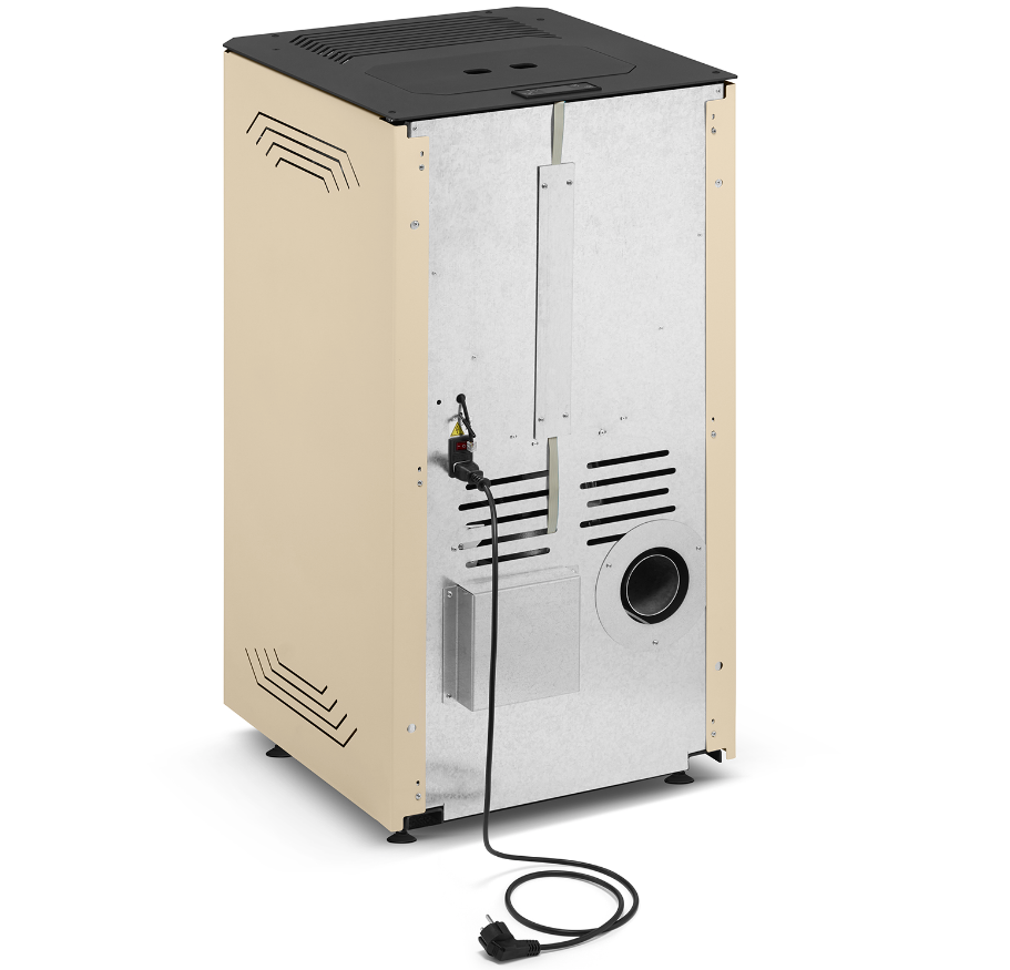 Pelletkachel 8 kW - luchtverhit - 23kg pellettank - met WiFi