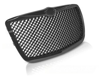 Auto grill voor CHRYSLER 300 C 2004-2011 - glanzend zwart