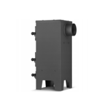 Houtkachel JANUSZ - met verwarmingsplaat en oven - 7kW - zwart