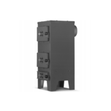 Houtkachel JANUSZ - met verwarmingsplaat en oven - 7kW - zwart