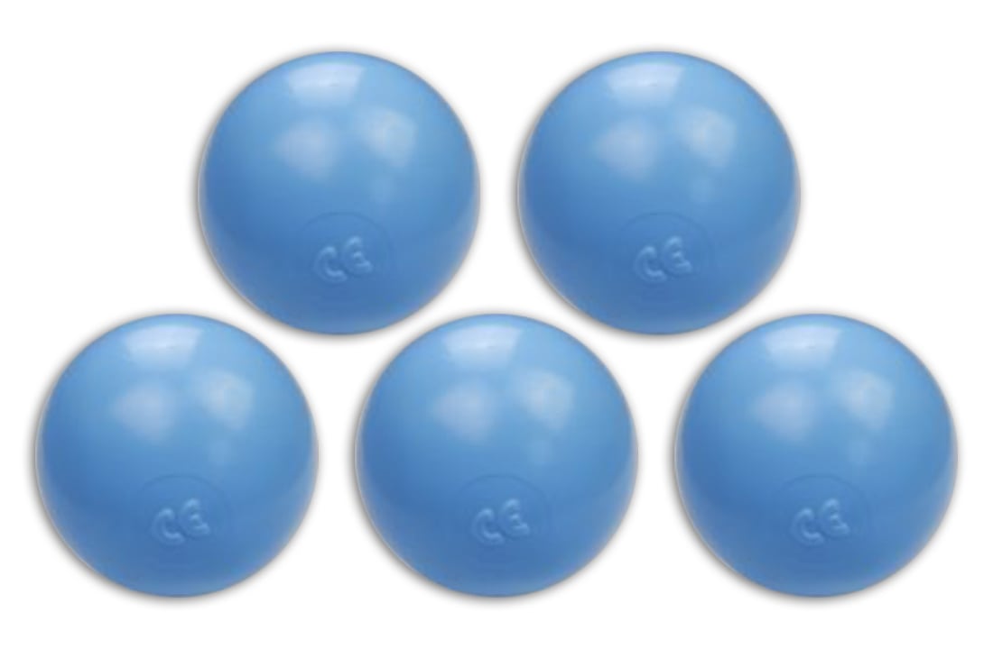 Ballenbak ballen baby blauw (70mm) 500 stuks