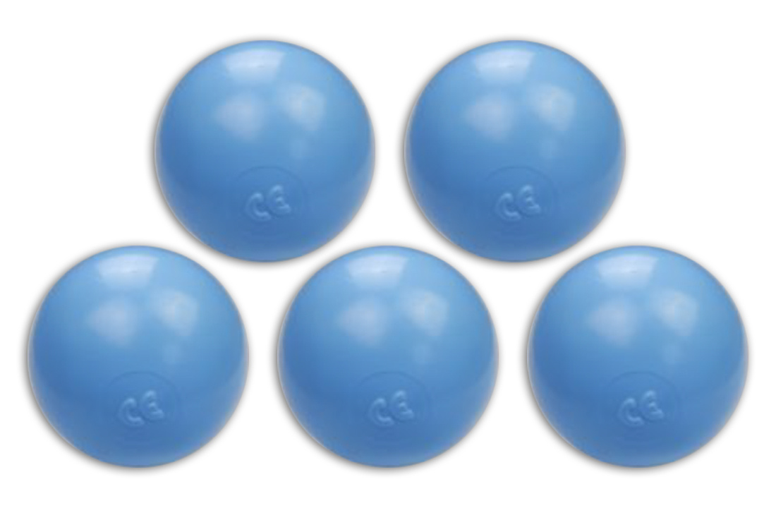 Ballenbak ballen baby blauw (70mm) 300 stuks