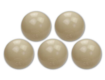 Ballenbak ballen beige (70mm) 100 stuks
