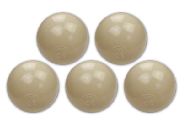 Ballenbak ballen beige (70mm) 100 stuks