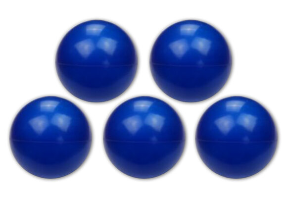 Ballenbak ballen blauw (70mm) 1000 stuks
