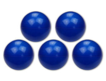 Ballenbak ballen blauw (70mm) 300 stuks