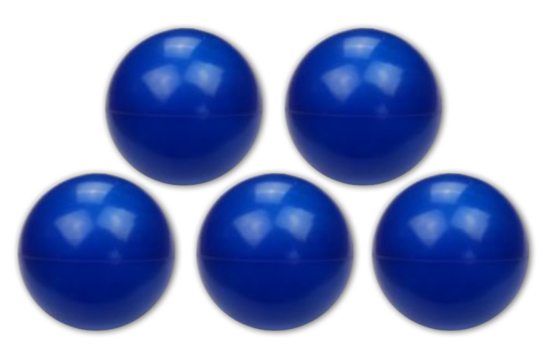Ballenbak ballen blauw (70mm) 300 stuks