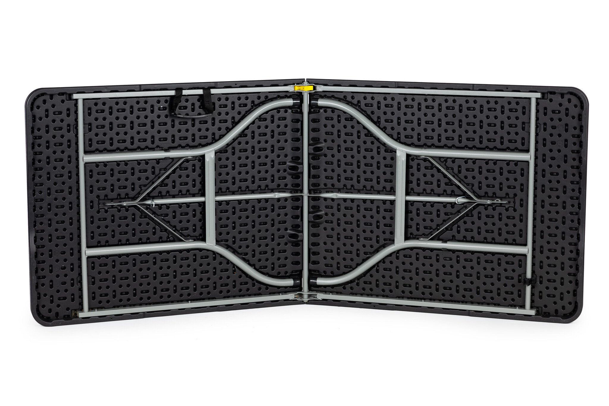 Campingtafel - inklapbaar - 180x70x73,5cm - zwart