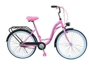 Fiets voor meisje - meisjesfiets 26 inch - roze