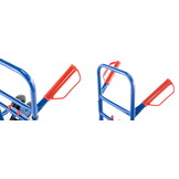 Opvouwbare steekwagen met traploper - draagvermogen tot 250 kg