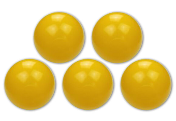 Ballenbak ballen geel (70mm) 500 stuks
