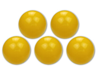 Ballenbak ballen geel (70mm) 300 stuks