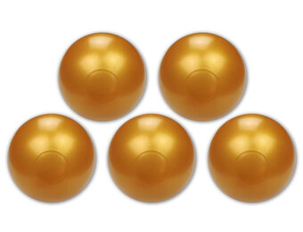 Ballenbak ballen goud (70mm) 1000 stuks