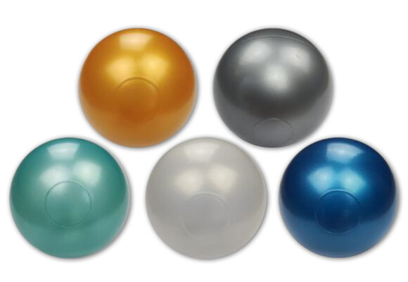 Ballenbak ballen 300 stuks 7cm, goud, zilver, transparant, turqoise, lichtblauw