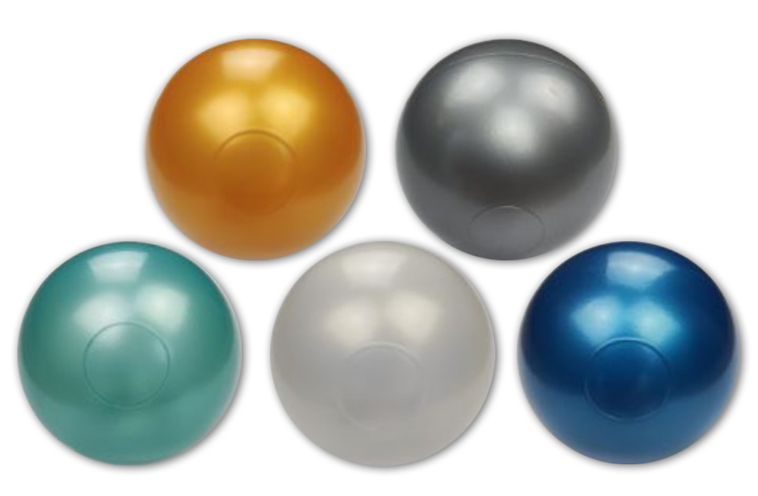 Ballenbak ballen 300 stuks 7cm, goud, zilver, transparant, turqoise, lichtblauw