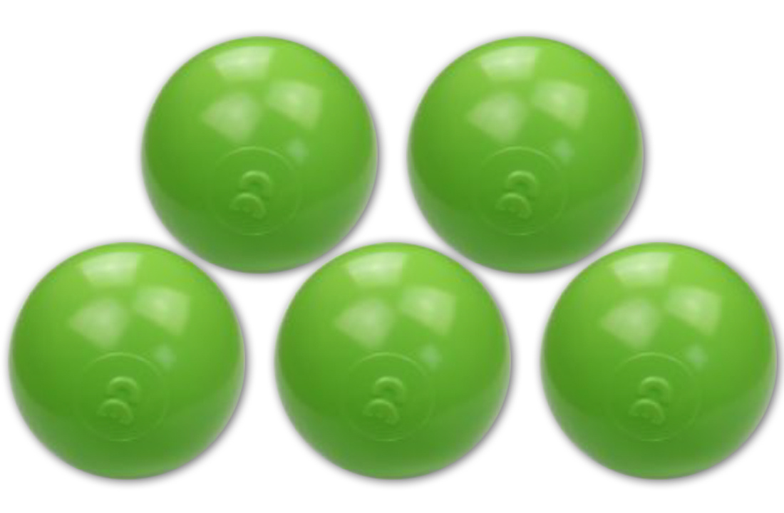 Ballenbak ballen groen (70mm) 1000 stuks
