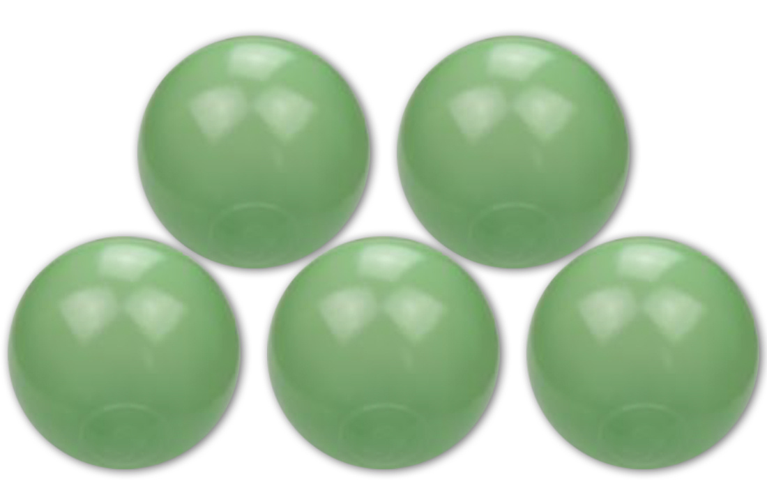 Ballenbak ballen jade (70mm) 500 stuks