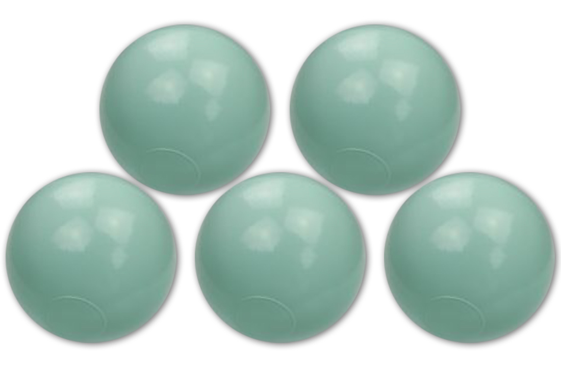 Ballenbak ballen licht mint (70mm) 300 stuks