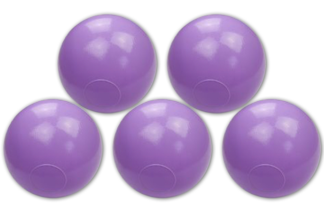 Ballenbak ballen licht paars (70mm) 1000 stuks