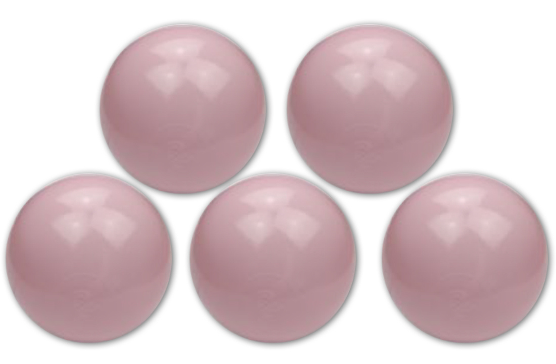 Ballenbak ballen licht roze (70mm) 300 stuks