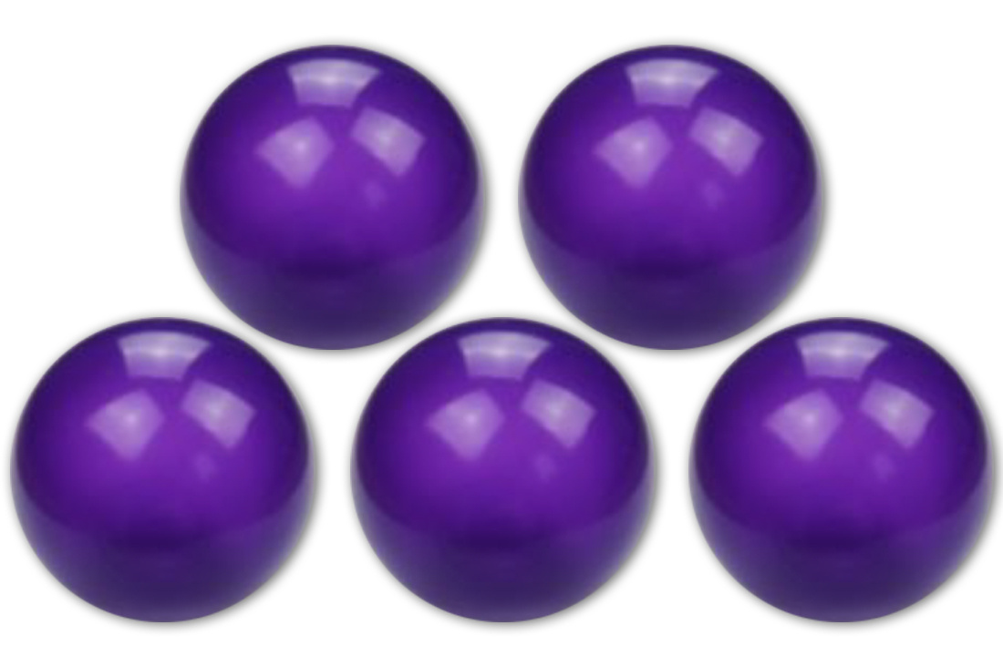 Ballenbak ballen paars (70mm) 500 stuks