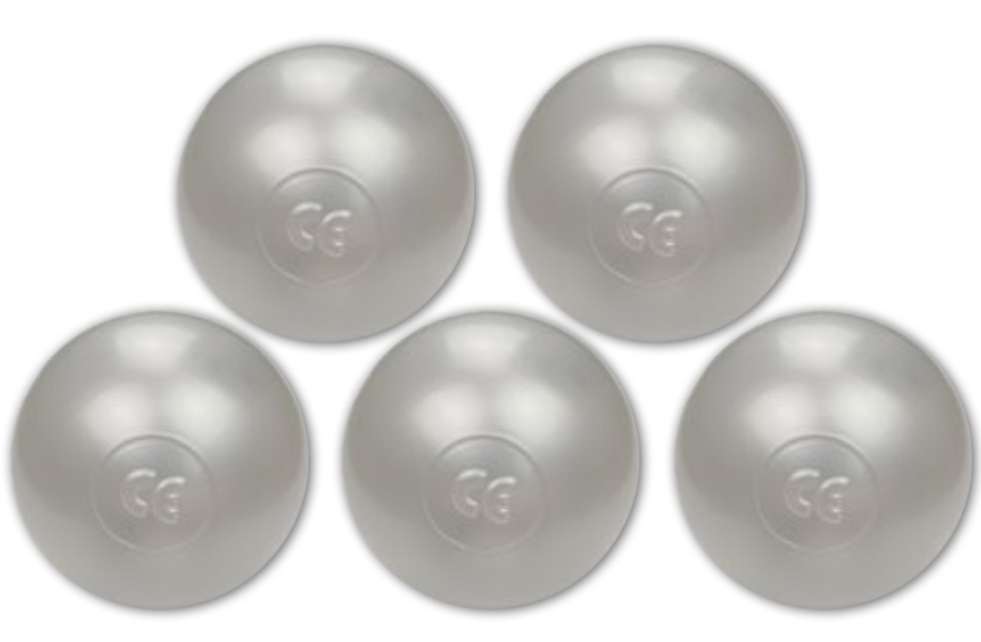 Ballenbak ballen parelmoer (70mm) 100 stuks