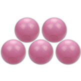 Ballenbak ballen poeder roze (70mm) 100 stuks