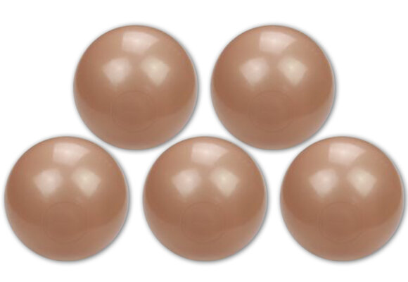 Ballenbak ballen goudroze (70mm) 300 stuks